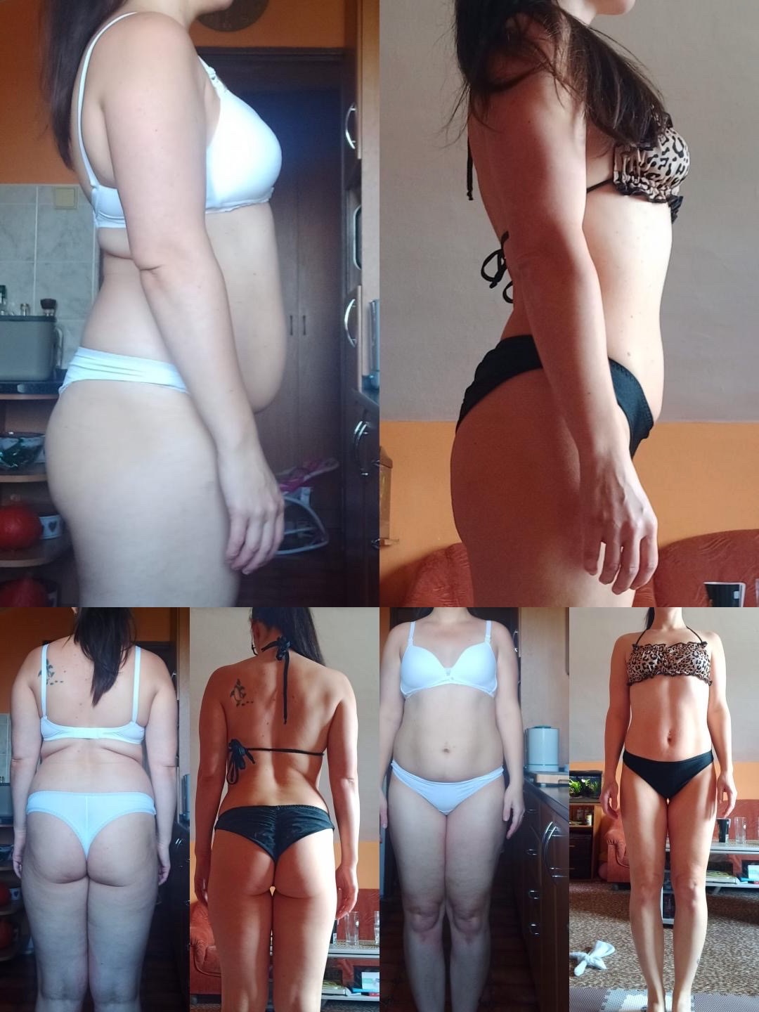 Skutečná proměna klientky Katy Pražák — před a po (3/10)