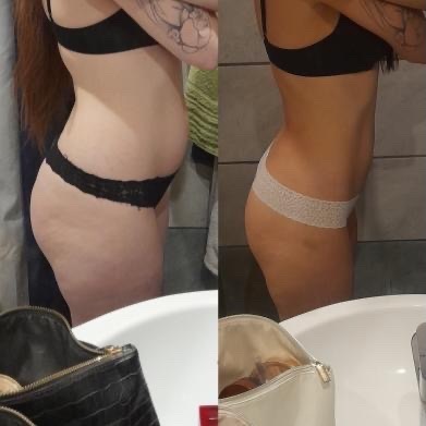 Skutečná proměna klientky Katy Pražák — před a po (10/10)
